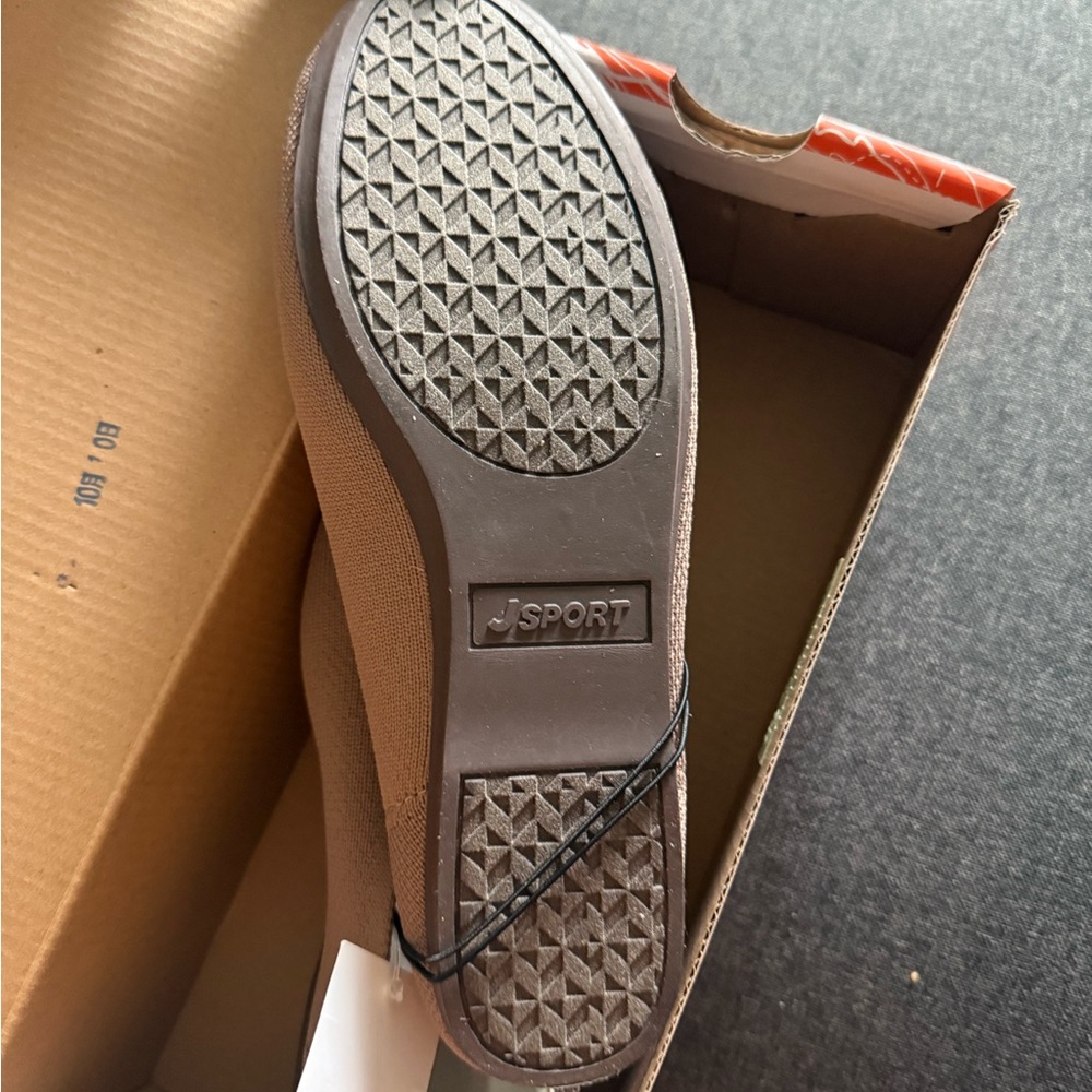 Tan Sandals with Durable Rubber Sole and Textured Traction